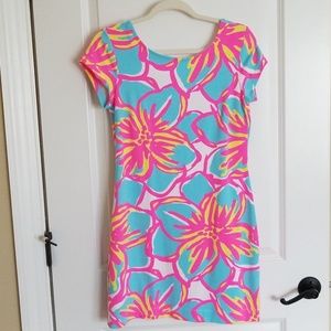 Mahi Gold Short Sleeve Dress Size Small